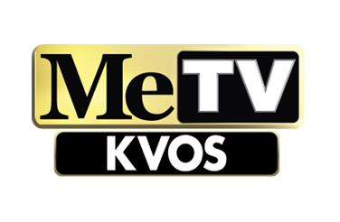 MeTV KVOS logo.