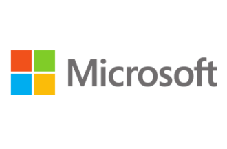 Microsoft logo.